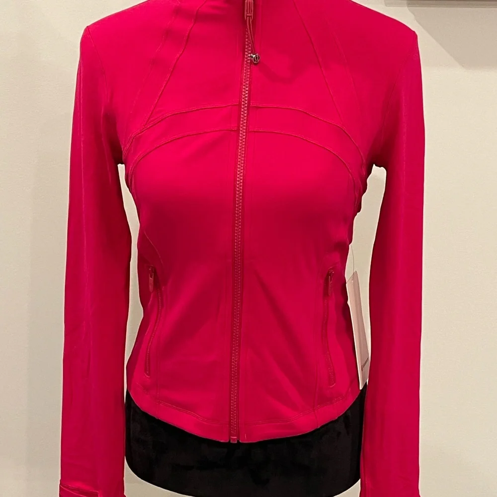 lululemon athletica Vibrant Pink define cropped Jacket - Picture 2 of 5